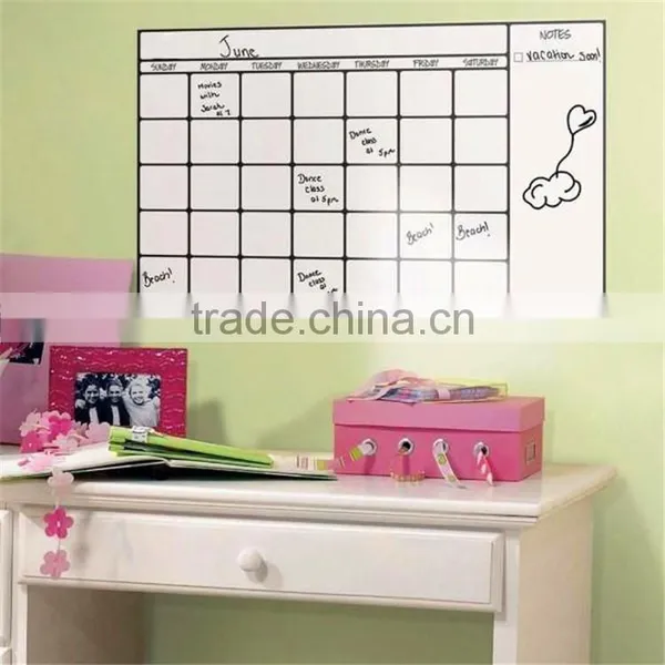 Self Adhesive Film White Board Sticker Peel It Off Whiteboard Removable Mini Whiteboard Wall Sticker Office Home Sticker photo-3
