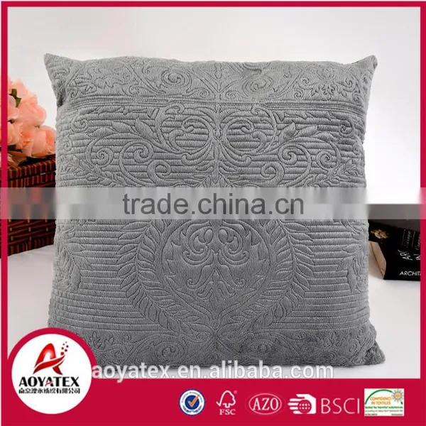 Top Quality Unique Polyester Quilted Microfiber Cushion, Whloesale Cheap Chair Cushion, Car Rest Cushion photo-2