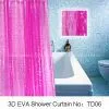 Wwholesale EVA 3D Shower Curtain