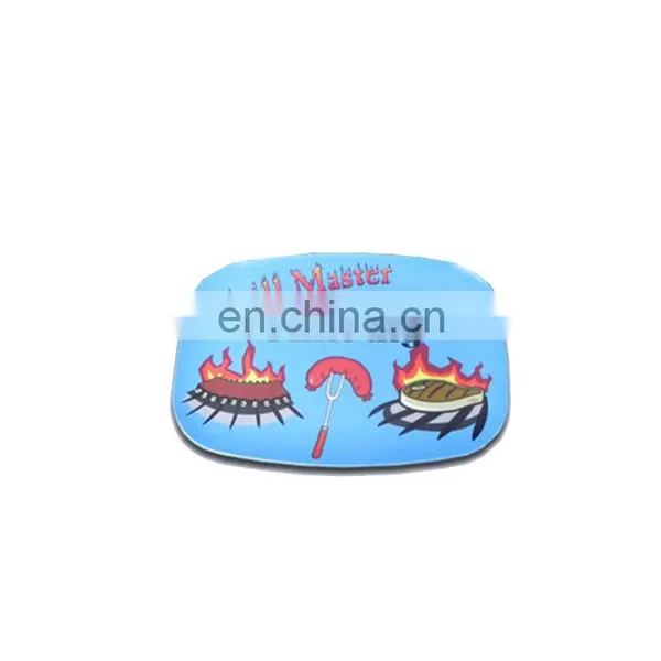 High Quality Antique Design Printed Unique Round Shape Plastic Display Plate photo-5