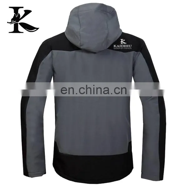 2016 OEM Outdoor Mens Hooded Winter Softshell Jacket photo-3