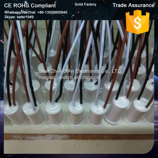 CE ROHS UL Compliant Magnetic Consumption Sensor Reed Swtich photo-3