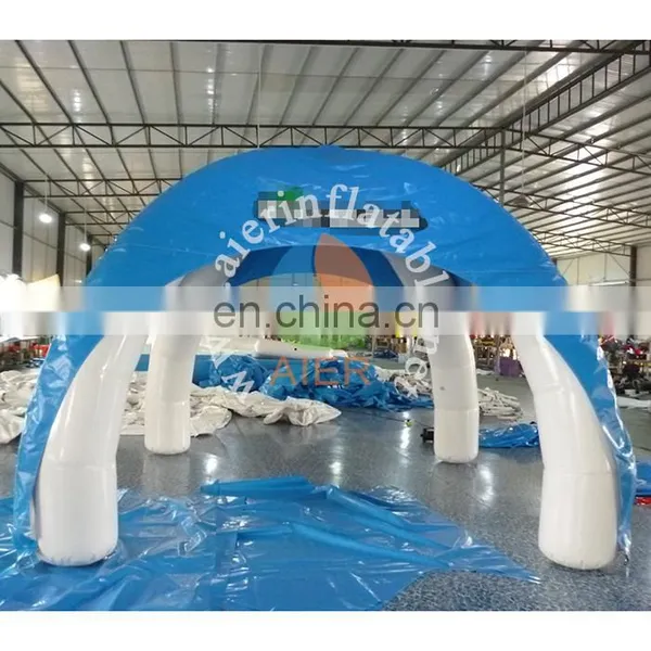 Used Outdoor Inflatable Blue Tent for Event, Advertising Inflatable Air-saeled Tent for Sale photo-6