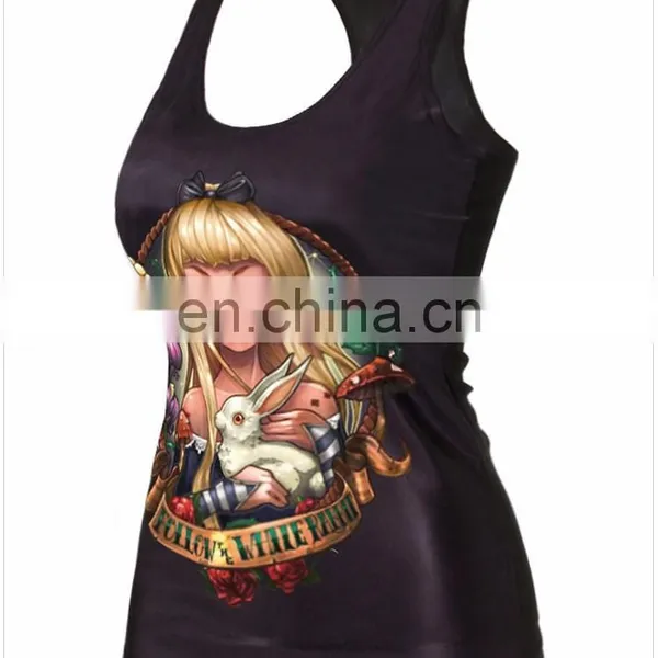 Street Style Fashion Ladies Printed Vest photo-2