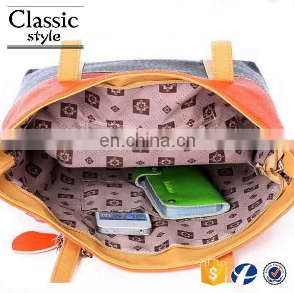 CR English Amazon Hot Selling Most Popular Ladies Cheap Bag High-capacity With Fringe Split Joint pu Leather Beautiful Hand Bag photo-5