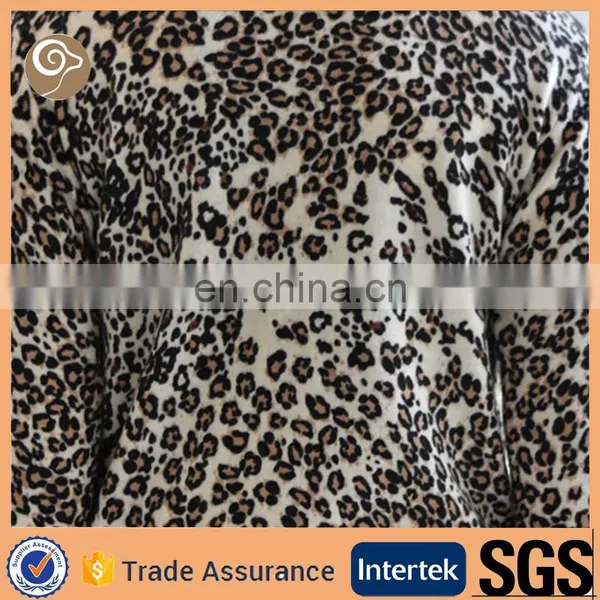 Leopard Printed Wholesale Cashmere Dress Coat photo-6