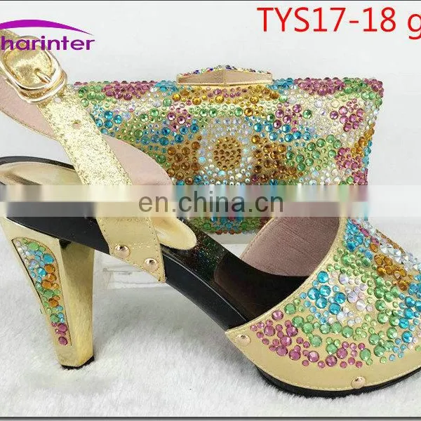 Italian Shoes and Bag Set TYS17-18 photo-3
