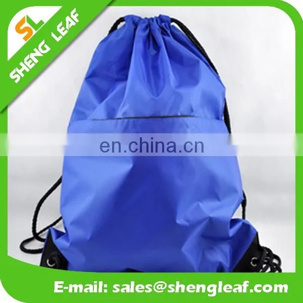 Factory Direct Promo Custom Printed Polyester Drawstring Bag photo-2