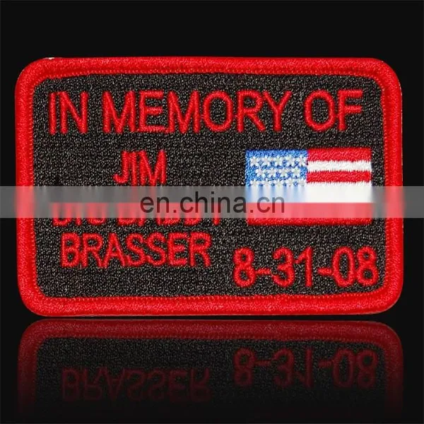 Souvenir memory clothing patches for special events and activities