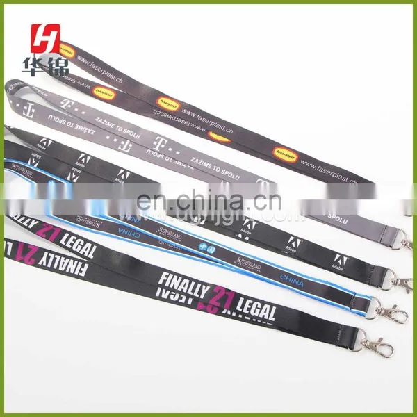 Nylon Lanyard With Snap Hooks