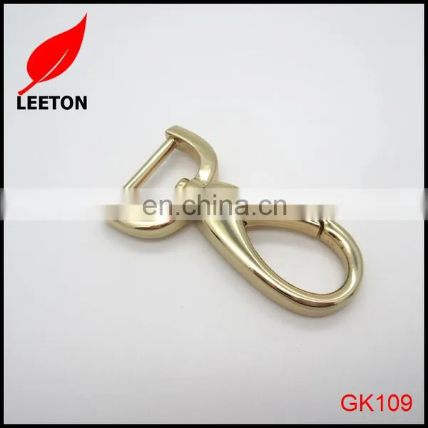 High Quality Light Gold 20mm D Eye Swivel Snap Hook for Bag photo-5