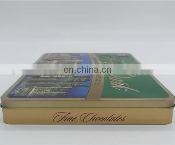 High Quality Fancy Custom Chocolate Tin Packaging Box photo-5