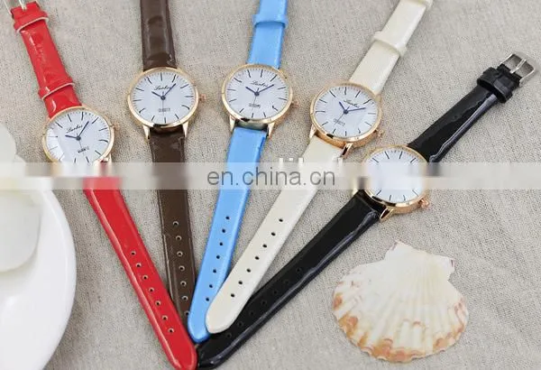 Popular Leather Watch Fancy Wrist Watch Women photo-5