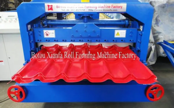 Aluminium Roofing Tile Glazing Forming Machine photo-3