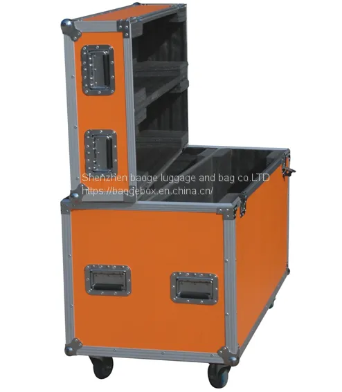 Led Tv/universal Case 7 Inch Record Flight Case N4 Double Guitar Led Par photo-2