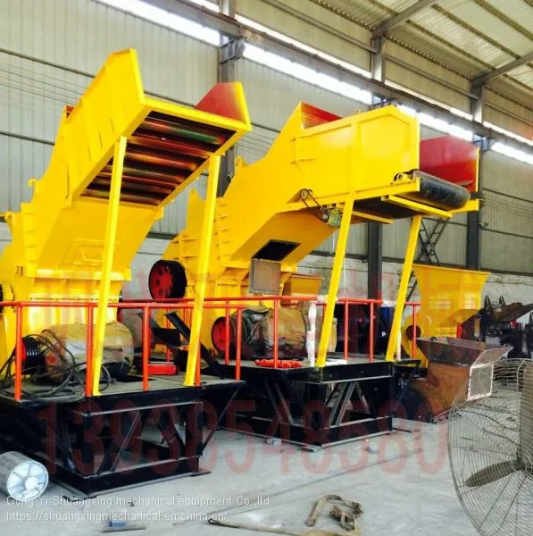 Briquette Breaker Mobile Scrap Shredder Kibbler Shredding Machine photo-2