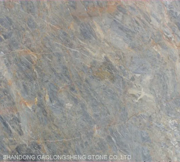 Blue Golden Luxury Yellow Landscaping Marble, Worktop& Background Slabs photo-3
