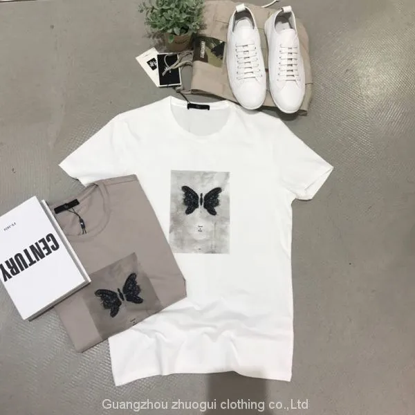 Men’s Fashion Design New Style T-shirt Clothing From Factory2019 Fashion Style Sink Cotton T-shirt