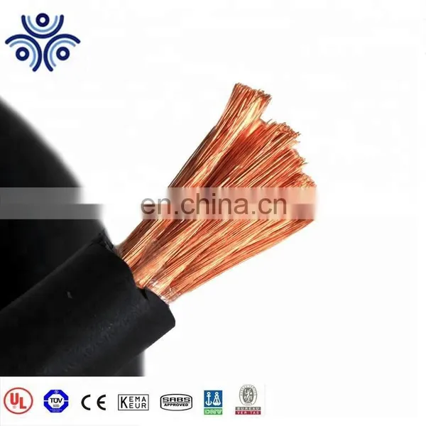 Flat Copper Welding Cable Rubber Insulated Power Cable photo-6