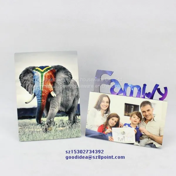 Wholesale 4x6 Import Picture Frames China Creative Crafts For Sublimation MDF Printing photo-2
