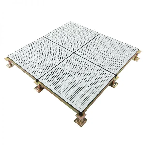 All-steel Ventilated Anti-static Raised Floor for Workshop, Office, Electronics Workshop and Clean Room 600 photo-5