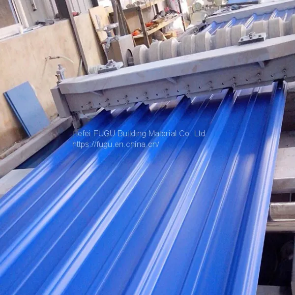 Non Asbestos Building Materials Plastic PVC Roof Corrugated Sheets photo-5