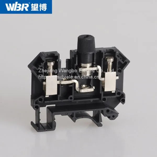 Fusible Fuse Terminal Fuse Terminal Pure Copper Connector UK10-DREHSI 10mm photo-4