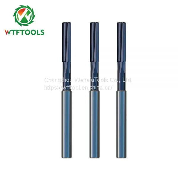 H7 Tolerance 5mm Straight Flutes Solid Carbide Reamers For CNC Machinery Reamering Tools