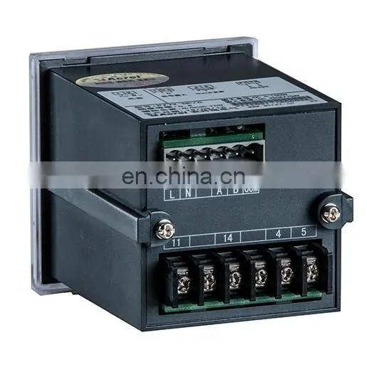 Panel Mount, Digital Meter, dc Multi-function Power Meter, Energy Watt Hour Meter PZ72L-DE for Solar Power System or EV Charger photo-3