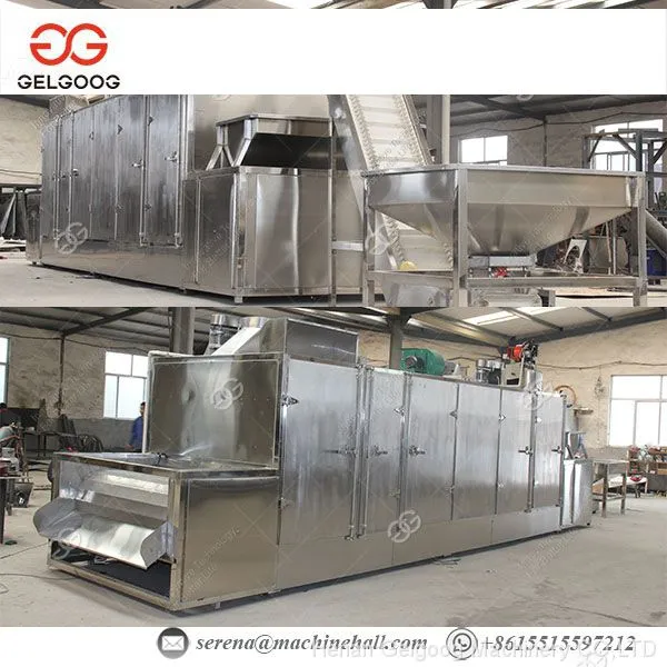 Continuous Drying Machine Hazelnut Dehydrator Commercial Dryer For Nut Drying