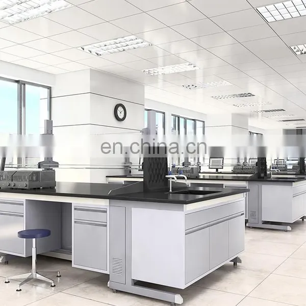 Laboratory Furniture/Island Center Chemical Metal Lab Table/ University Science Customize photo-6