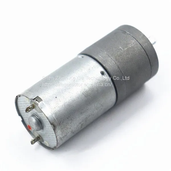 25mm dc Gear Motor 6v 12v 370 dc Brush Motor With 25mm Metal Gearbox photo-2