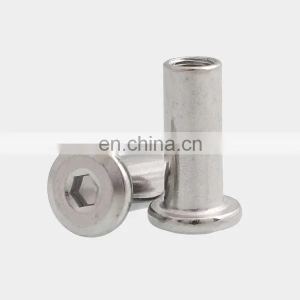 Stainless Steel Hexagon Socket M6 Flat Head Binding Screw photo-5