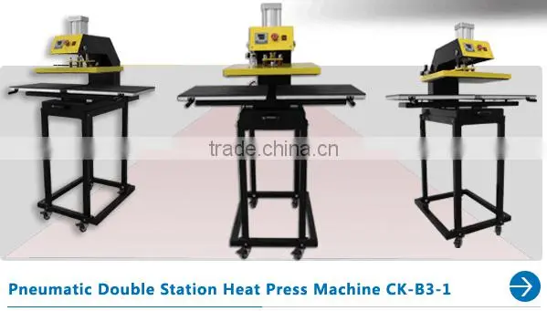Double Sided Pneumatic t Shirt Heat Press Machine photo-2