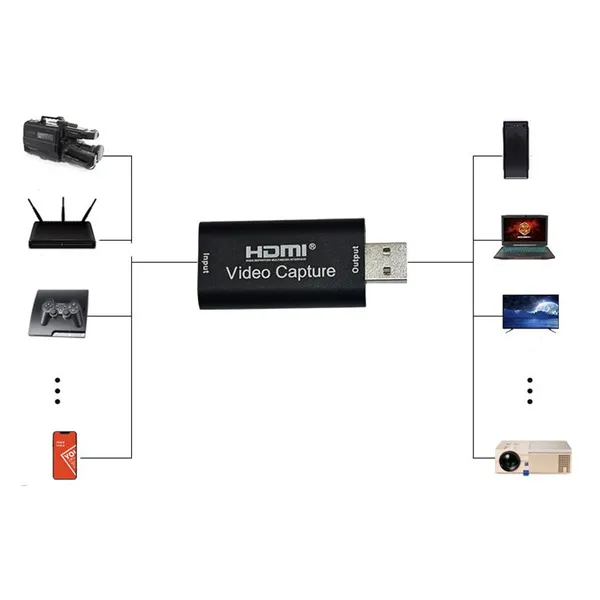 4K Video Capture Card USB 3.0 USB2.0 HDMI-compatible Grabber Recorder for PS4 Game DVD Camcorder Camera Recording Live Streaming photo-2