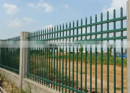 High Security Decorative Steel Palisade Fence From China Factory for Garden Boundary Resident photo-4