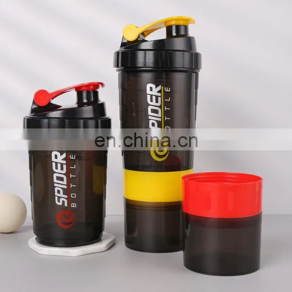 600ML Sports Water Bottle Plastic Portable Drinking Cup Gym Leakproof Drop-proof Portable Shaker Mug Outdoor Travel Water Bottle photo-2