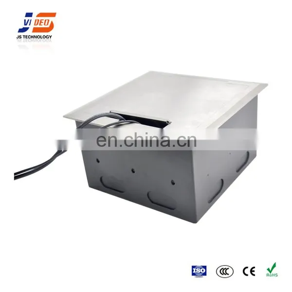 JS-DC400 Beijing Multiple Flip up Mounted Power Floor Electrical Socket Outlet Box photo-3
