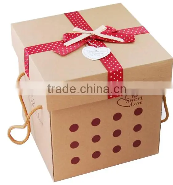 Printed Custom Design Elegant Paper Doll Packaging Box