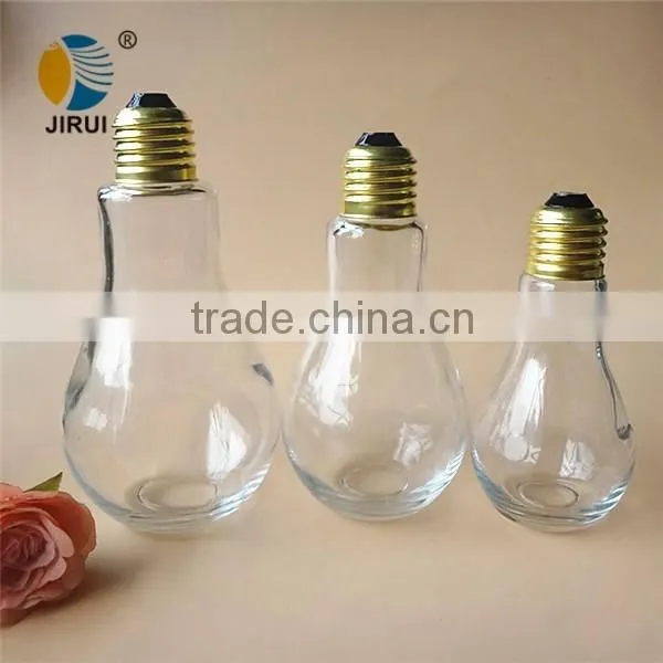 100ml Transparent Lamp Shape Water Drinking Bottle photo-2