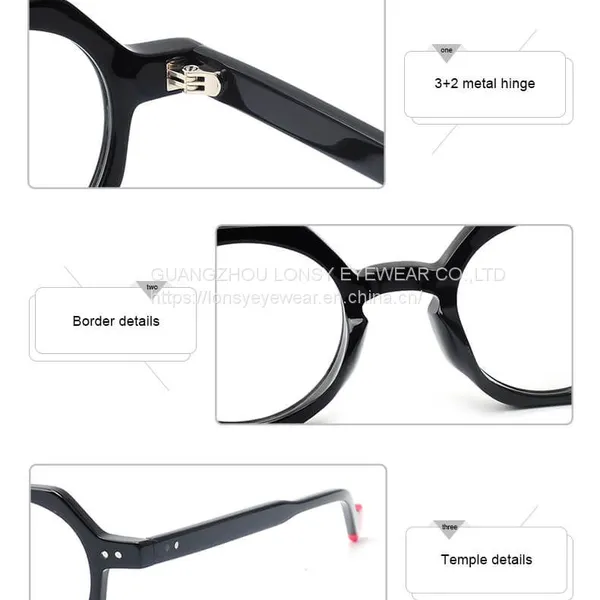 Personalized High Quality Acetate Glasses Frames photo-5
