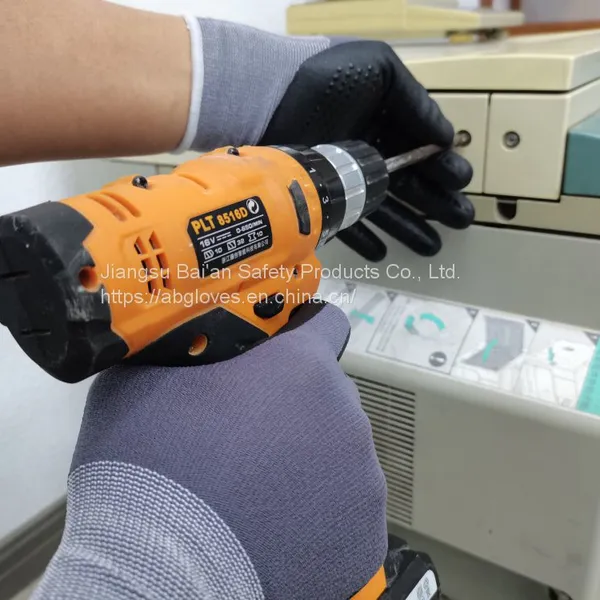 BA Micro Foam Nitrile Coated Max Flex Automotive Safety Work Glove photo-3