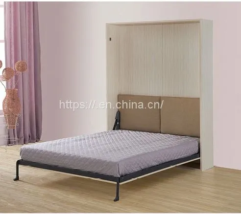 Queen Size Deluxe Murphy Bed Horizontal