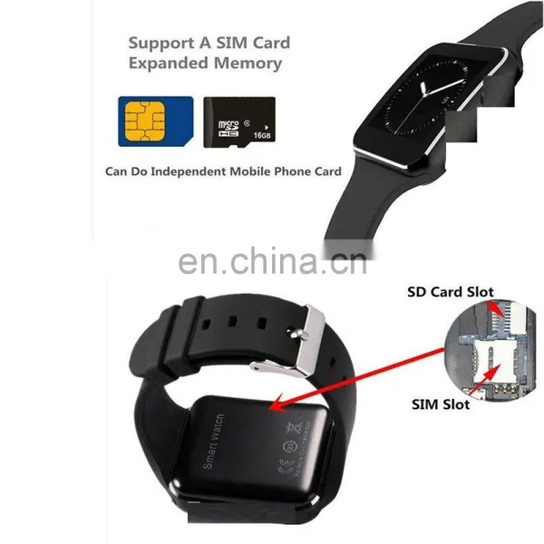 2020 Hot Selling Smart Watch X6 Smartwatch With Camera Wireless Smartwatch Support Android and for Iphones photo-5