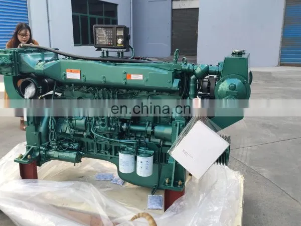 Original Sinotruk 147KW/1500RPM WD615.64C01S WD615 Series Marine Engine photo-3