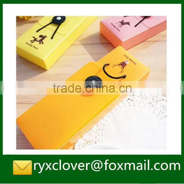PP Office&school Stationery Plastic Button Packing Box for Gift/pen photo-4
