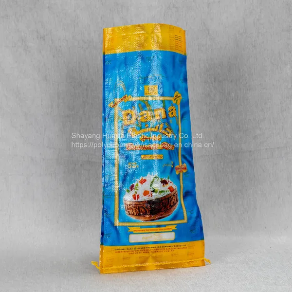 Factory BOPP Lamination PP Woven Bags Customized Rice Bags 50 kg and 100kg Polypropylene Rice Bags in Rolls photo-2