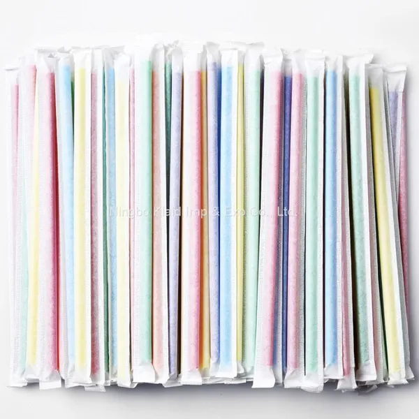 8mm Eco Friendly Biodegradable Drinking Paper Straws (5000/ Ctn) photo-2