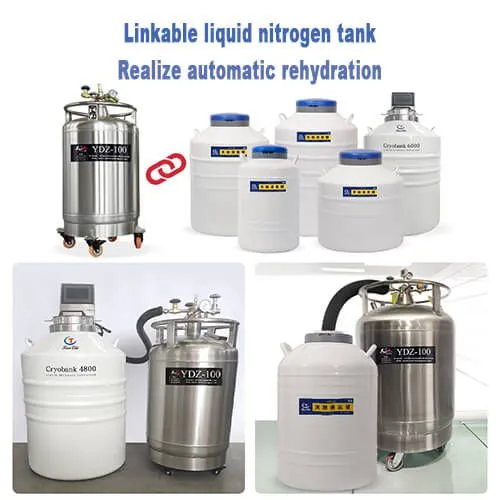 Colombia Pressurized Liquid Nitrogen Dewar KGSQ Liquid Nitrogen Storage Container photo-5