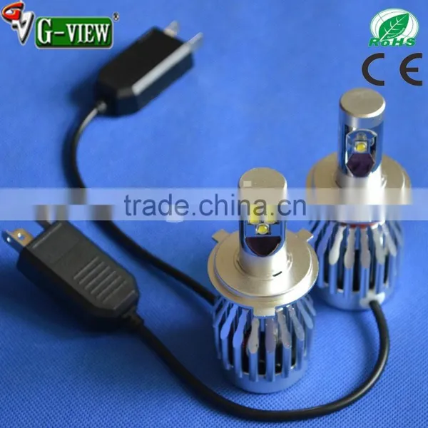 High Lumen ALL-IN-ONE Auto Led Bulb h4 , All in One Auto Led h4 Hi/lo Beam 8000lm Creechip , h4 Auto Led Headlight photo-2